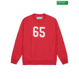베네통 Logo oversized fit sweatshirt 2F_3OJAU103V_281