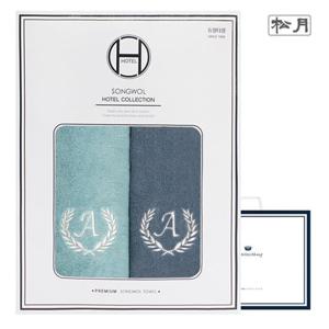 송월 에이스 150g 2매 선물세트(쇼핑백)