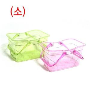 에엘 투명물받이형목욕바구니(소) 색상임의배송