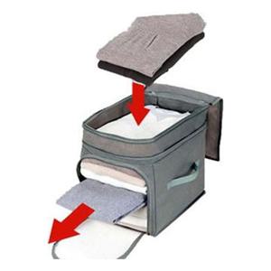 라쿠텐 1칸앞지퍼 옷정리함