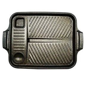 고기 불판 바베큐 그릴팬 생선 구이팬 그릴판 사각