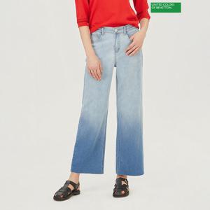 베네통 그라데이션 밴딩 데님 팬츠 BADP13341_IN