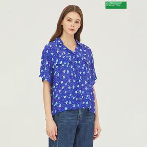 [베네통]베네통 빅엘레나 블라우스 BABL06341_BL