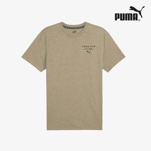 푸마 맨즈 런 클럽 라운드넥 여름 반팔티 52639067