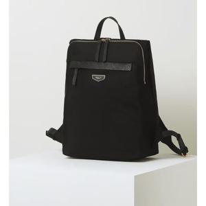 [헤지스ACC] 베이직 나일론 레더 콤비 스퀘어 백팩 L HIBA4F305BK