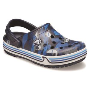 크록스 키즈 크록밴드 샤크 클로그 아동 샌들 슬리퍼 206152-410