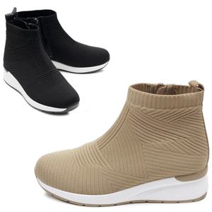 [카미엣뮤즈]삭스핏 앵클부츠_KM24s338