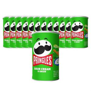 켈로그 프링글스 양파맛 53g 12개