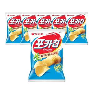 오리온 포카칩 오리지널 110g 6개