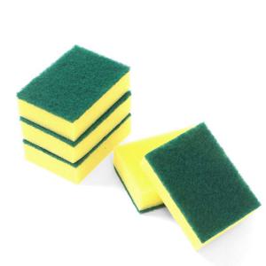 수세미 설거지 5p세트 소프트+러프 양면 스펀지