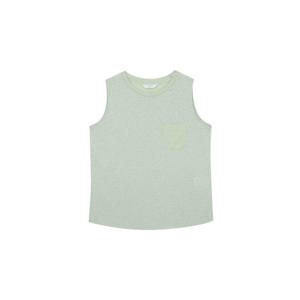 [유닛]린넨 혼방 크루넥 포켓 슬리브리스 [UFH2-DSN248N]