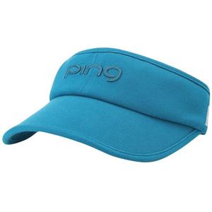 [핑골프][양말증정]여성 테잎 장식 썬바이저 121D3CP051_TQ