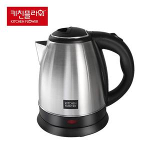 키친플라워 알파 전기포트 1.5L/무선전기주전자