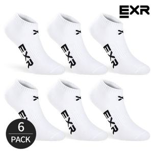 [EXR]EXR 여성 프론트 컬러로고 스니커즈 6P_WHBK
