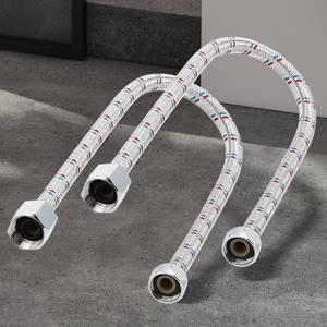 양변기 고압호스 60cm 2개 호수 연결호스 노즐 물호스