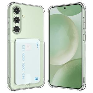 갤럭시 퀀텀5 케이스 투명 카드 수납 젤리