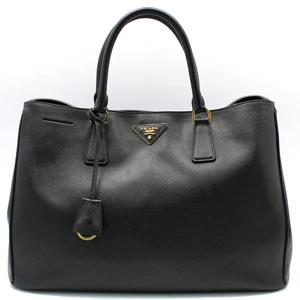 (명품) 프라다 BN1844 블랙 사피아노 럭스 금장