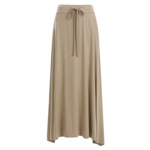샵앤) 여성 주머니 밴딩 롱 스커트  PIC-WSK-12166-진베이지
