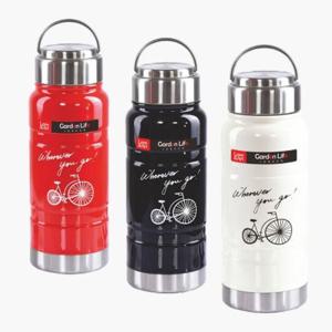 칼라 자전거 보온병 550ml 휴대용 W