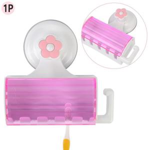 진공압축 플라워 칫솔걸이