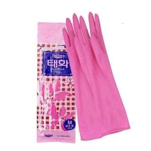 태화 고무장갑(M_ 짧은 중 ) 단보 W