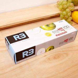 위생백 3호 R3 100매 비닐팩 지퍼백  주방용