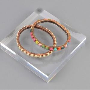 사각 스테이지 아크릴 진열대 100