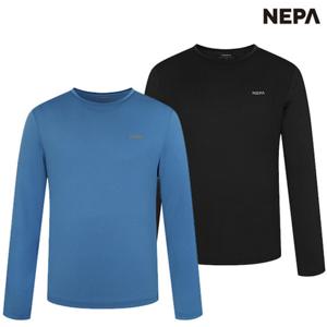 [네파][티셔츠](7J15300) 남성 봄가을 간절기 마운틴 라운드 긴팔티셔츠
