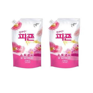 피죤 핑크로즈 리필 2100+2100ml