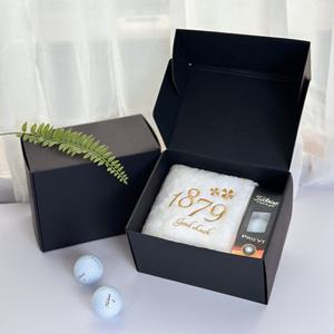 [송월타올]1879골프 프리미엄 선물세트(1879타올1%2b골프공3구1) 골프수건 스포츠타올