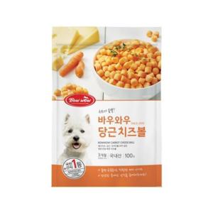 바우와우 당근 치즈볼 100g