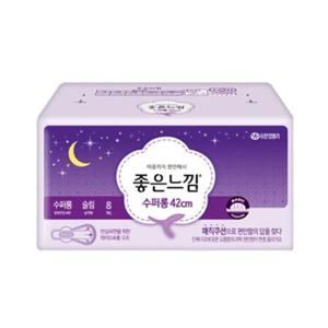 유한 좋은느낌 수퍼롱 오버나이트 8개입