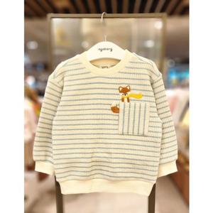 [아가방] 모모 스트라이프 맨투맨 (01R731003)