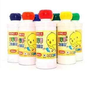 동아 딩동댕 그림물감 200cc 노랑병아리