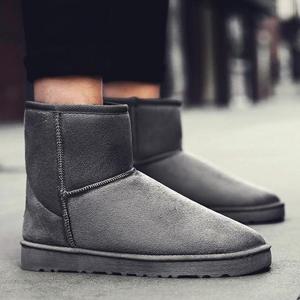 4컬러 스웨이드 남성 가볍고 털안감 부츠 방한 UGS33