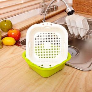 야채멀티 바스켓 소 그린 채반 채망 야채바구니