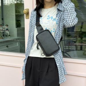 [기타브랜드]BR_830-12 가죽 슬링백 남성 웨이스트백 메신저백