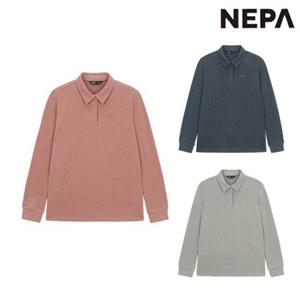 [네파]7K85269 여성 겨울 등산 캠핑 카라 리사이클 기모 폴로 긴팔 티셔츠