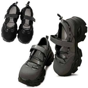 [카미엣뮤즈]엘라스틱 스트링 어글리 스니커즈_KM24w072