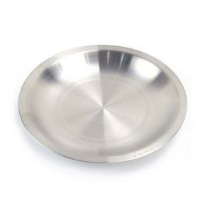 업소용 스텐 엠보 원형 고기접시(특대)-29cm