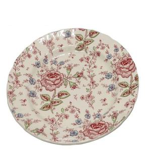 웨지우드 원형 접시 플레이팅 쿠프 도자기  25cm