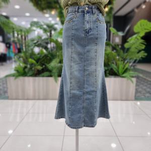 [레코브]레코브 장식머메이드데님스커트 LC31D9DS511X_SH