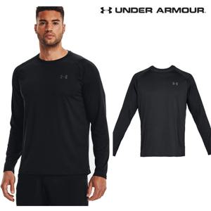 [언더아머(백)]남성 트레이닝 UA Tech 라운드 긴팔 티셔츠 1328496-001