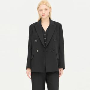 [시슬리] 레만 더블 자켓_SAJK31461BK