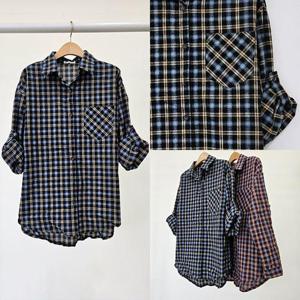 위쉬몰 RI 크래커체크롤업카라남방(S679H410) 빅사이즈