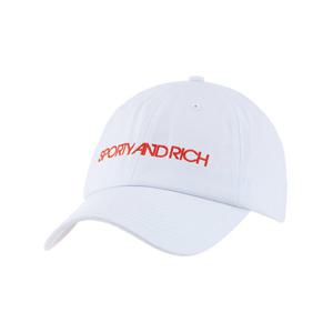 [스포티앤리치 SPORTY&RICH] AC961WH 공용 볼캡