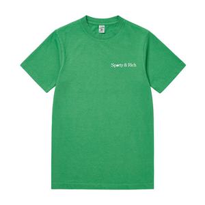 [스포티앤리치 SPORTY&RICH] TS853VE 공용 반팔티