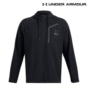[언더아머(백)]남성 UA 스포츠스타일 우븐 집업 자켓 1388014-001