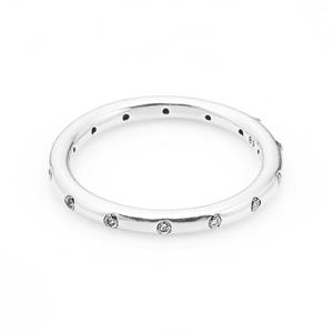 판도라 190945CZ 드롭렛 실버 반지