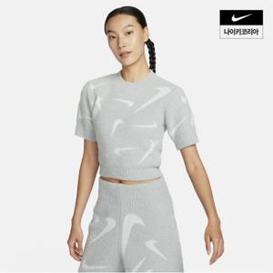 [나이키] 피닉스코지부클레여성슬림크롭니트 FD4287-077